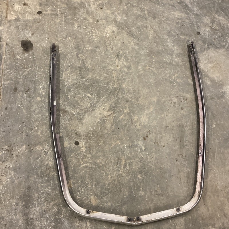 1976 John Deere Vintage Snowmobile Cyclone 440 Fan Front Bumper Good