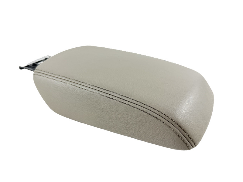 2012-2014 Ford Focus BEIGE Leather Center Mid Console Armrest Lid Cover OEM
