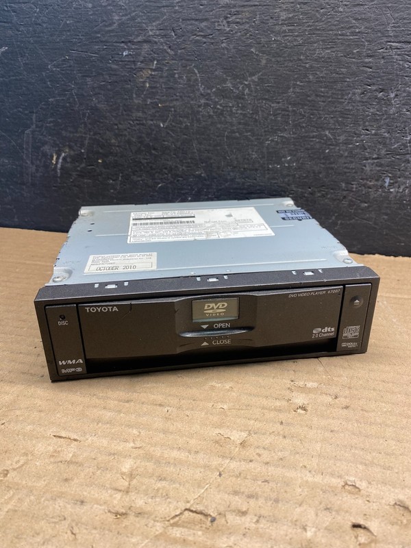 2011-2014 Toyota Sienna Rear Entertainment DVD Player OEM ad9490 DG