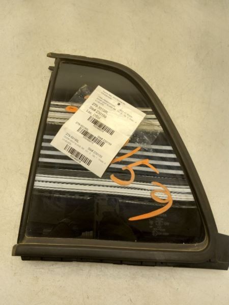 08-14 SCION XD DRIVER SIDE REAR DOOR VENT GLASS