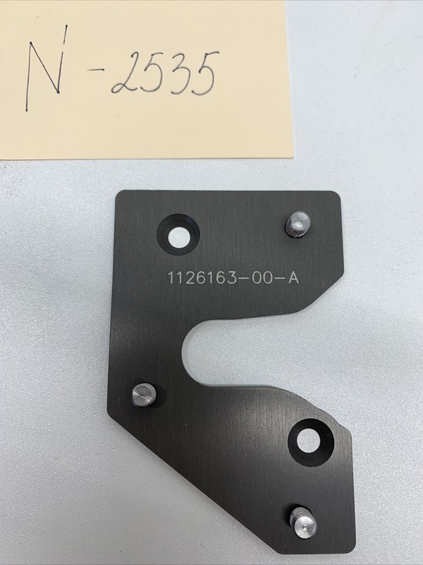 21-23 Tesla Model X front left driver door latch plate 1126163-00-A 2535 B143