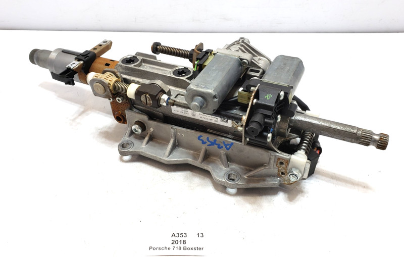 ✅ 12-25 OEM Porsche 718 Boxster 982 Steering Column Power Adjust W/ Motor 36k