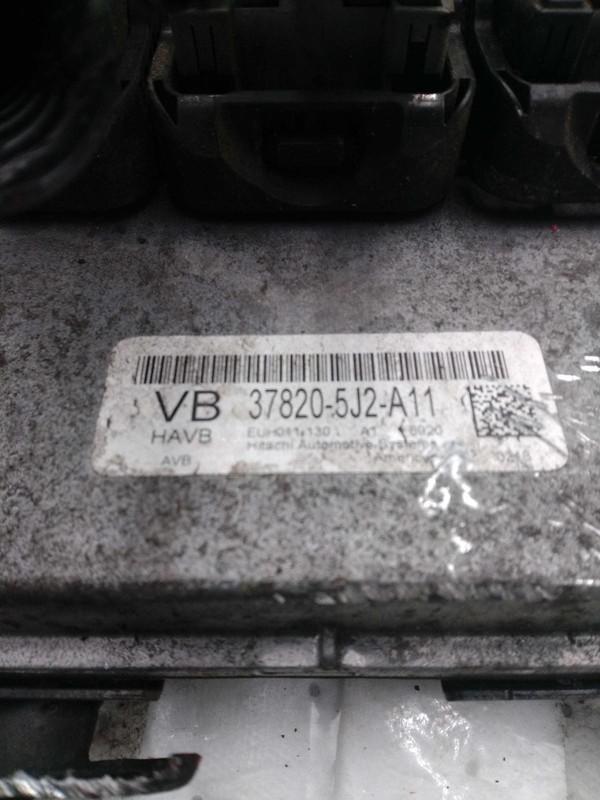 2017 Acura TLX Engine Control Module ECM 3.5L OEM Black 116K Miles NJ25-23253