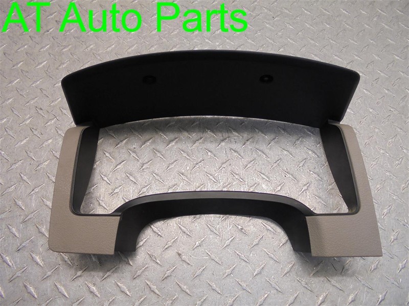 2012 FORD F150 TAN SPEEDOMETER HEAD CLUSTER BEZEL