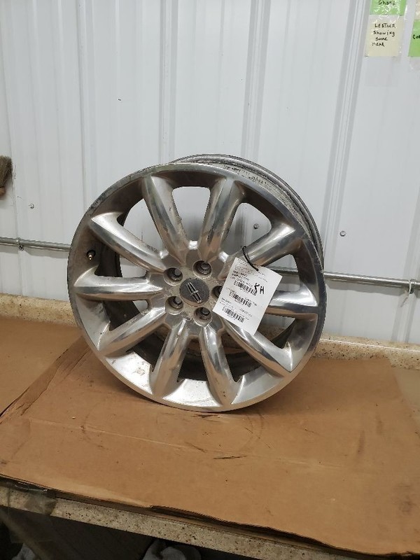 Wheel 20x8-1/2 Aluminum 10 Funnel Spokes Polished Fits 10 MKT 295745