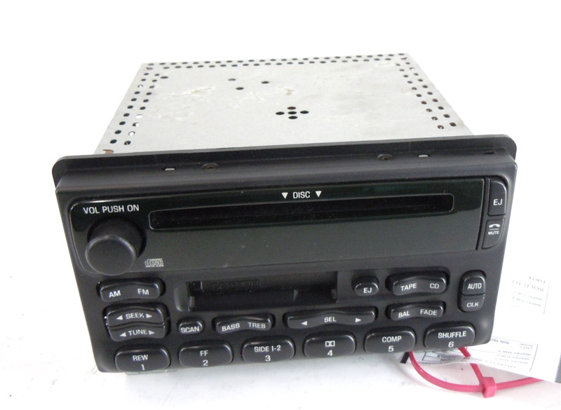 2002-2005 Ford Explorer AM FM Radio CD Disc Cassette Player Receiver OEM