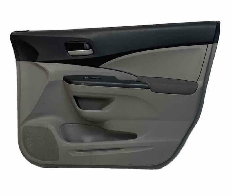 Honda CRV door panel trim 12 14 lx front right side gray assy OEM 83502T0AA41ZF
