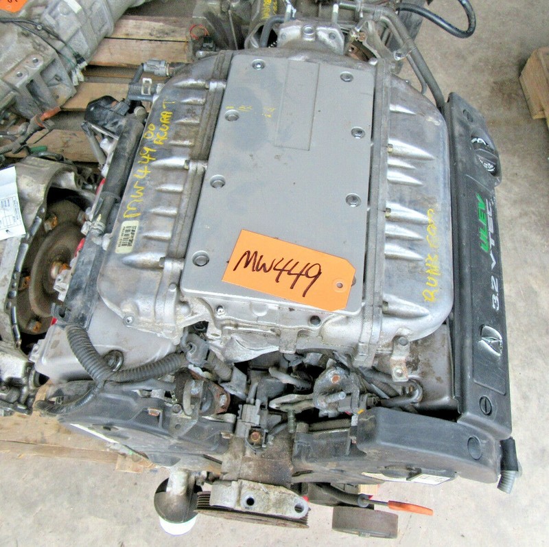3.2L ENGINE MOTOR 6 CYLINDER HEAD OIL PAN V6 BASE CAR for 00-03 ACURA CL TL