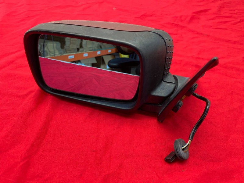 92-00 BMW E36 3 Series 2 Door Left Driver Side View Door Mirror Red Calypso OEM✅