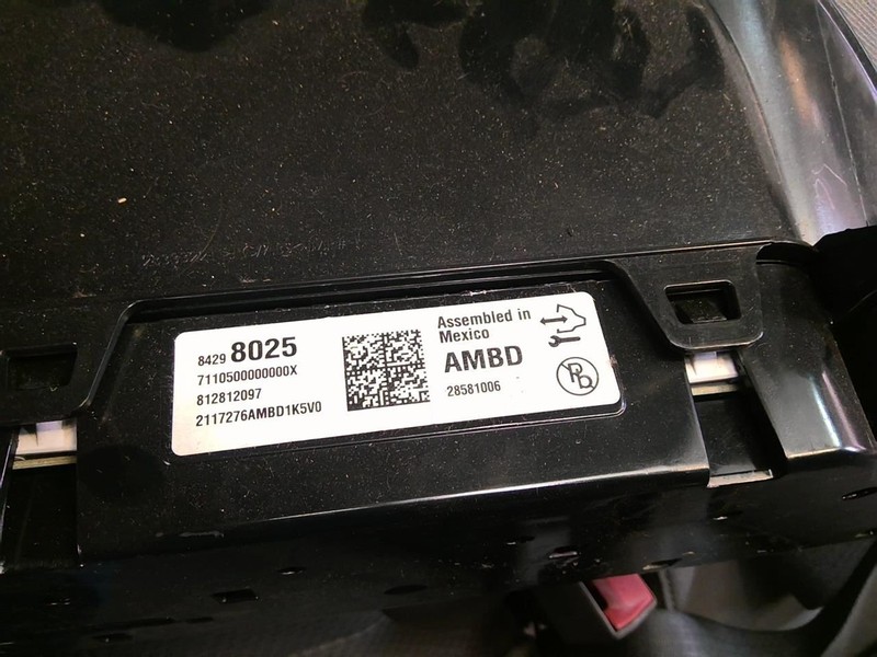 Speedometer Cluster MPH US Market Fits 18-19 SILVERADO 2500 PICKUP 1733081