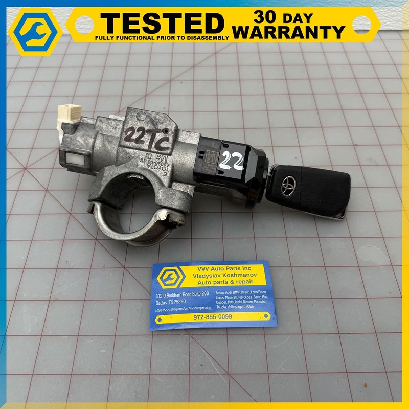 20-26 TOYOTA COROLLA STARTER IGNITION LOCK CYLINDER W/ KEY OEM