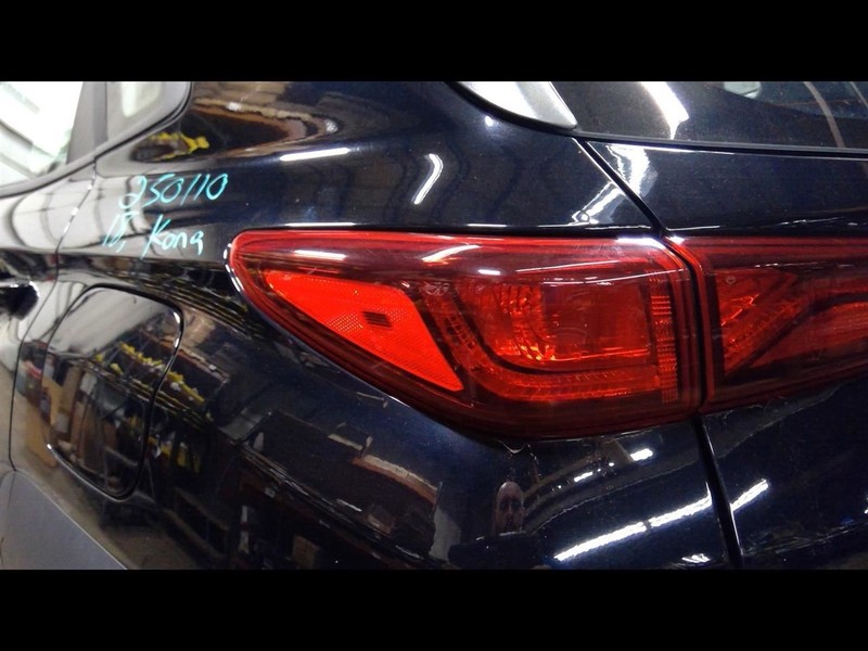 Driver Tail Light Quarter Panel Mounted Incandescent Fits 18-21 KONA 1560180