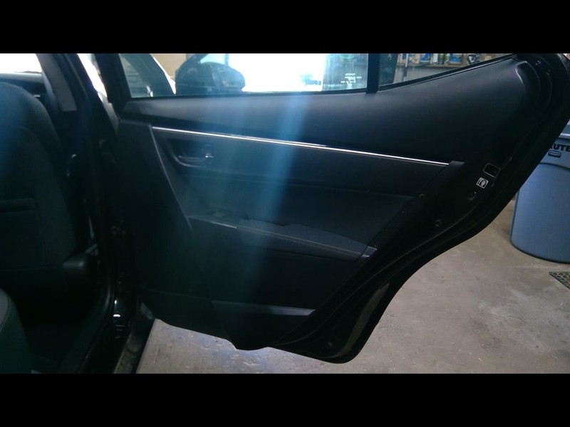 COROLLA 2017 Passenger Right Rear Door Trim Panel Rear 1672807