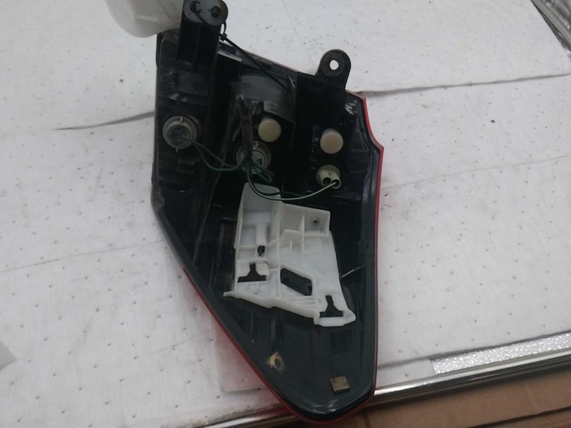 2013 Subaru Legacy Left Tail Light Assembly Silver OEM Used 143K Miles