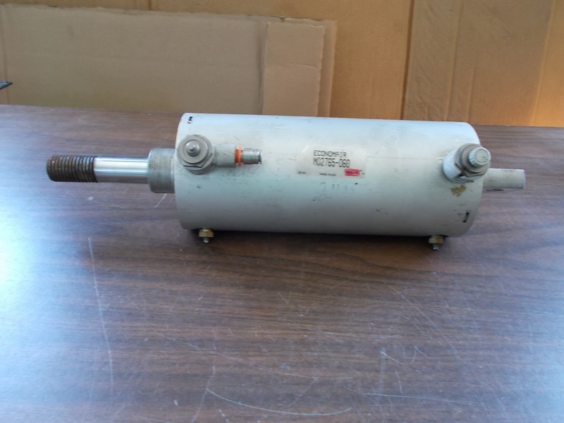 Economair MQ2765-060 Pneumatic Cylinder w/ SMC AS4201F Valve Assembly