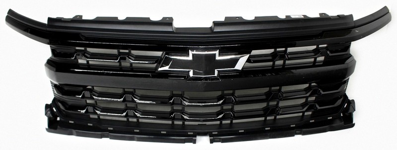 OEM Grille For Chevy Silverado 1500 RST Black (GBA, WA8555) 84821413