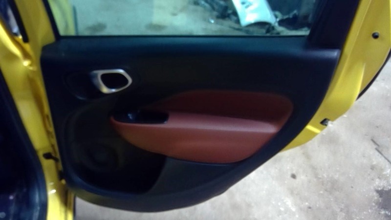 500 FIAT 2014 Passenger Right Rear Door Trim Panel Rear 1717289