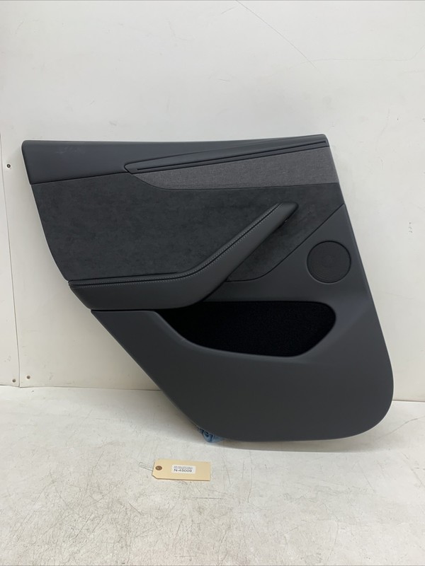 2026 Tesla Model Y Rear Driver Side Door Panel Trim Card Cover Black LH 45009 C2