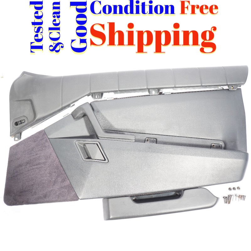 1987 - 1992 CADILLAC ALLANTE FRONT RIGHT PASSENGER DOOR PANEL TRIM COMPLETE OEM