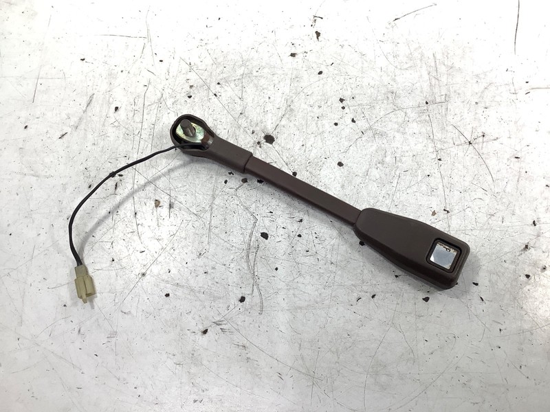 82-83 Honda Accord 4DR Left Seat Belt Buckle Brown OEM