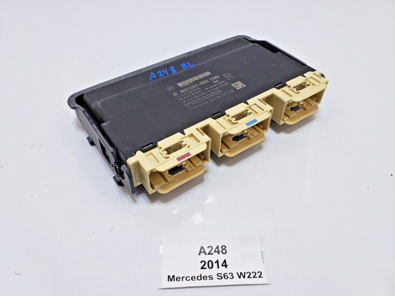 ✅ 2014-2017 OEM Mercedes W222 S550 S63 AMG Rear Left Seat Control Module Unit
