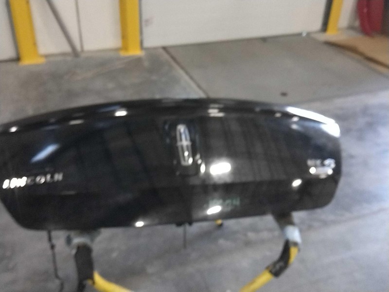 2013 Lincoln MKS Used Black Deck Lid OEM DA5Z5440110A 4DR Sedan