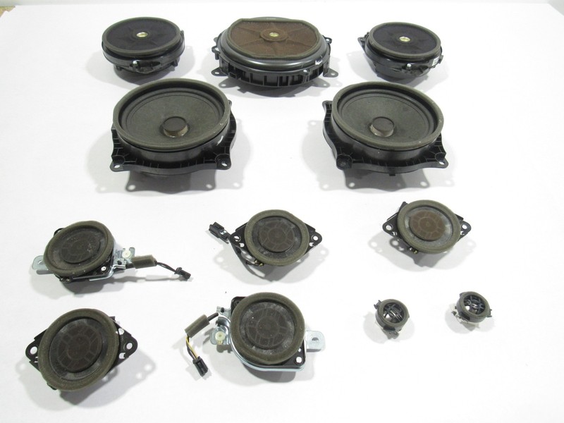 15-19 Lexus RC300 2016 Mark Levinson Subwoofer Door Speaker Set 12 PCS |:Y
