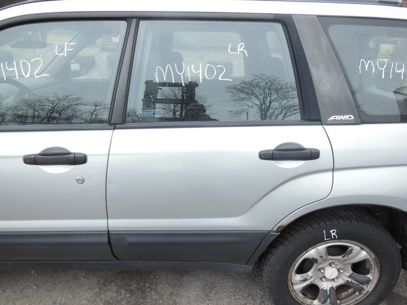 03-05 Subaru Forester X Rear Door Assembly Driver Left Electric Windows OEM 0J3