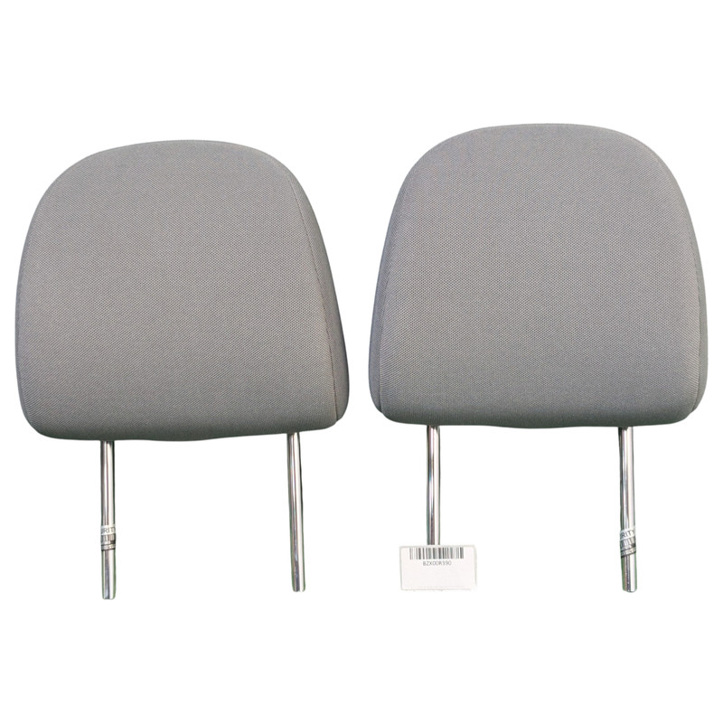 2013-2018 Toyota Rav4 Front Driver Passenger Right Left Headrest Pair Gray Cloth