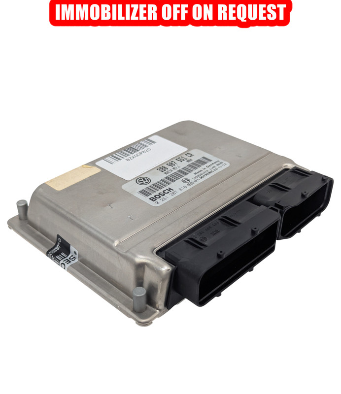 Immo Off Plug&Play Engine Computer ECU ECM 2003 VW Passat B5.5 V6 3B0 907 551 CR