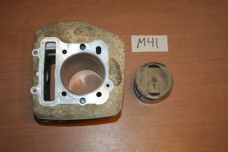 2002 Kawasaki KVF 300A Prairie 4x4 Engine Cylinder Jug Piston Set 02
