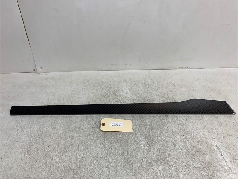 2016 Tesla X Rear RH Door Trim Panel Carbon Fiber Molding 1036081-11-A 53054 U8