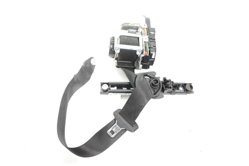 07-09 MERCEDES-BENZ S550 W221 FRONT LEFT DRIVER SEAT BELT RETRACTOR BLACK OEM