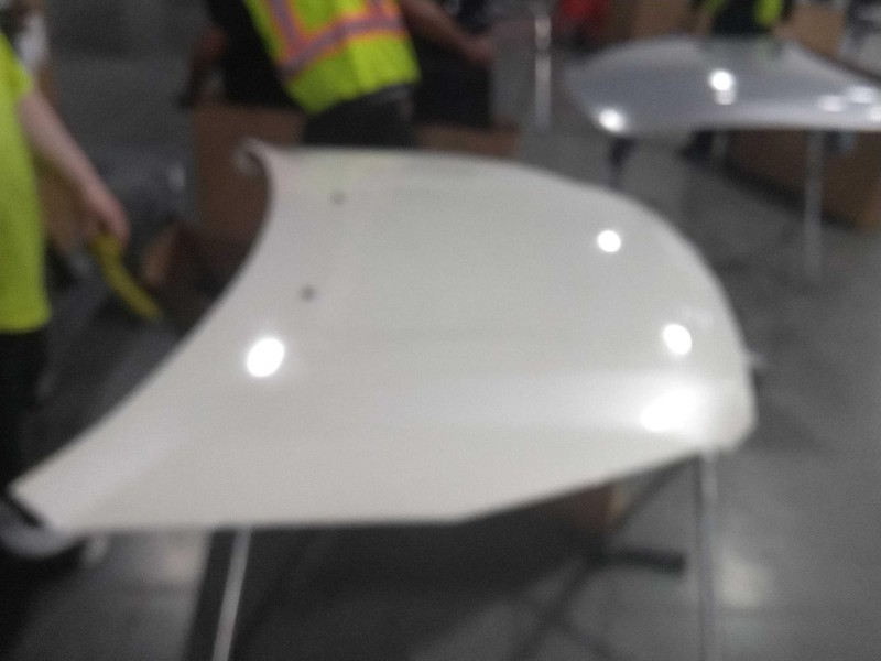 2014 GMC Acadia OEM White Hood Panel - Used, 160k Miles, 22756991