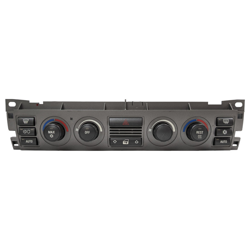 02-05 BMW E65 745I 745LI 760I A/C CLIMATE HVAC TEMPERATURE CONTROL SWITCH UNIT