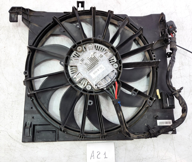 ✅ 2010-2015 OEM Jaguar XF X250 Engine Radiator Cooling Fan Motor Assembly
