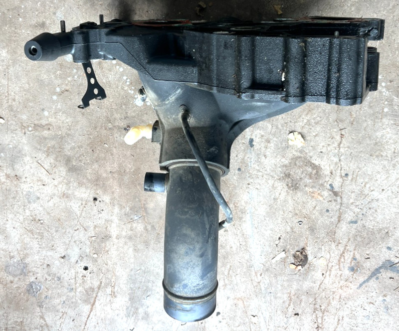 Evinrude G2 250 HO Exhaust Adaptor Assembly PN 5009487