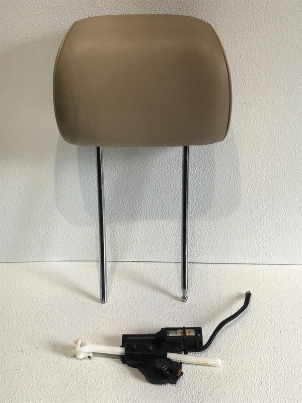 94-99 Mercedes W140 CL600 S500 S600 Coupe Front Seat Headrest w/ Motor Beige
