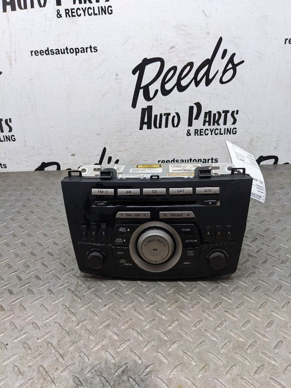 Audio Equipment Radio Tuner And Receiver MP3 Am-fm-cd Fits 10 MAZDA 3 1169376
