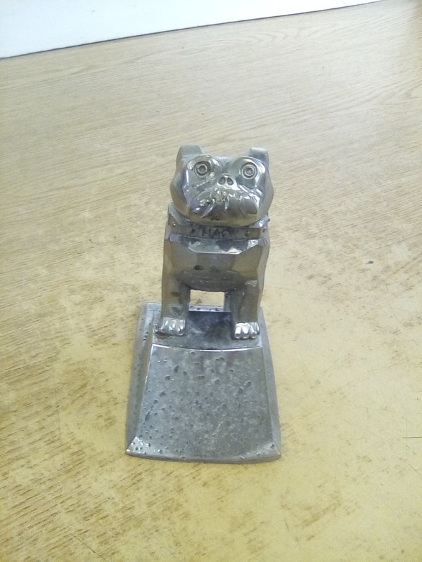 Mack Bulldog Hood Ornament 14MF410M "NO BOLTS"