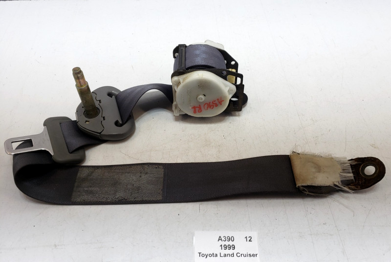 ✅ 98-02 OEM Toyota Land Cruiser J100 Rear Right Passenger 3nd Row Seat Belt