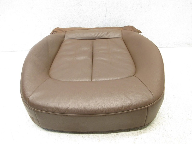 12-18 AUDI C7 A6 NOUGAT BROWN FRONT LOWER BOTTOM SEAT CUSHION RIGHT OEM 103124