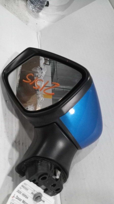 2020 Nissan Versa Left Door Mirror Assembly Blue 736753 - Used, 120K Miles