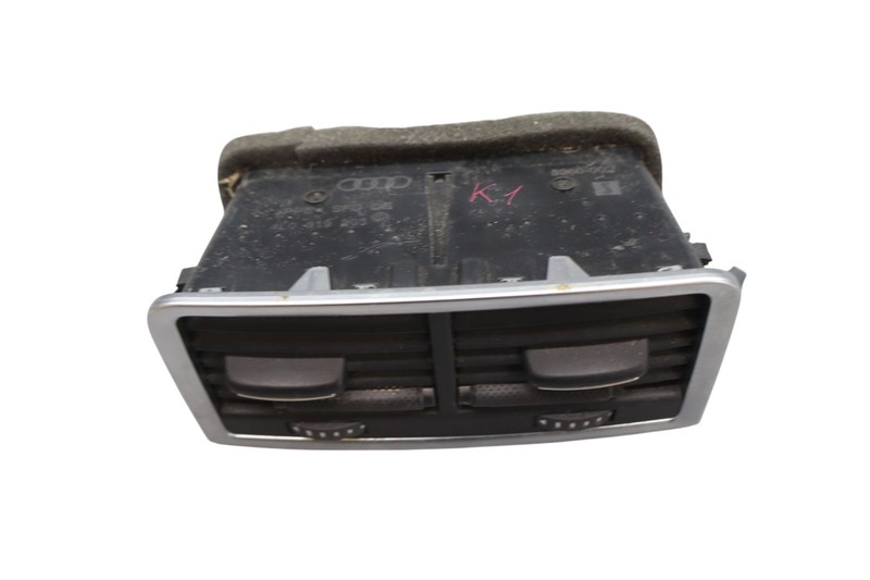 07-15 AUDI Q7 Rear Center Console HVAC Air Vent Heat Grille Cover Panel Trim Oem