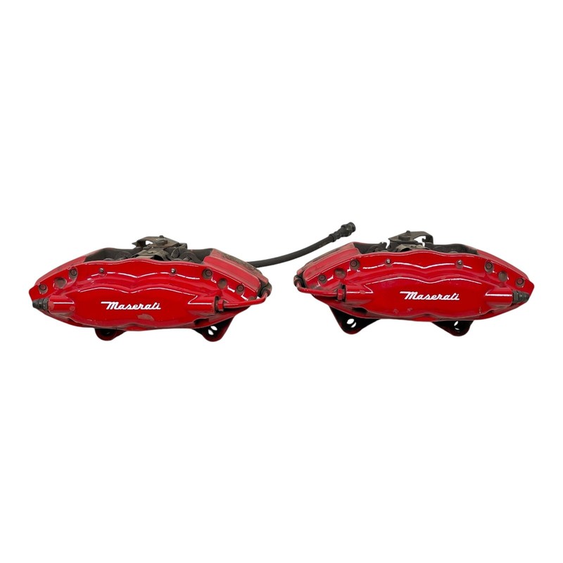 14-20 Maserati Quattroporte M156 GTS V8 Rear Left & Right Brake Caliper Set OEM