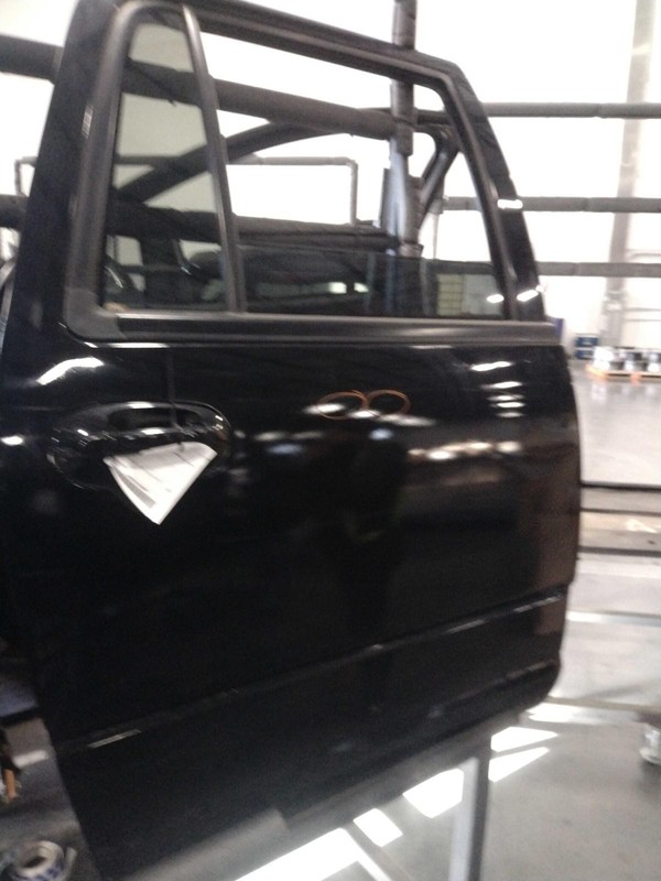 2016 Ford Expedition Rear Right Door Black OEM Used with Scratches 90K Miles