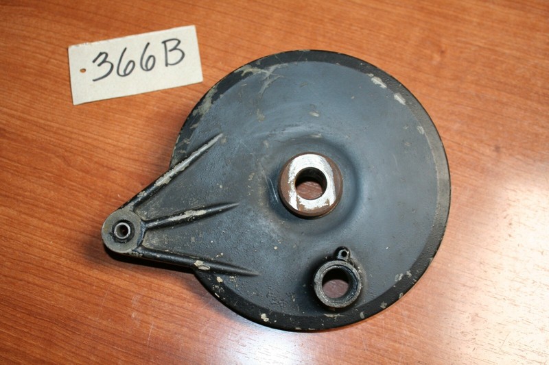 1979 Can Am 370 Qualifier Rear Brake Panel Backing OEM 79 F