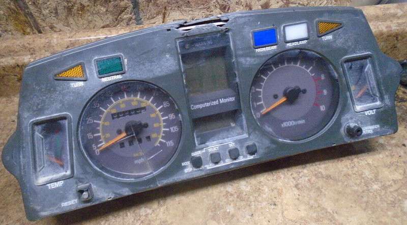 1987 Yamaha Venture XVZ1300 XVZ 1300 Speedometer Dash Cluster Gauges 1989 1988