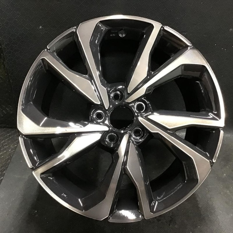 2017-2021 Honda Civic 64108 C Wheel 18 x 8 Rim Black Machined 42700TGGA71