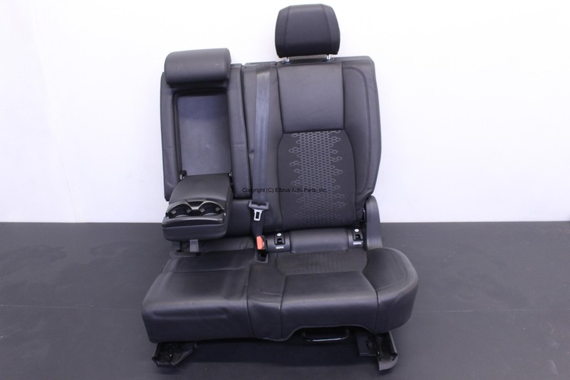 2015 - 2019 LAND ROVER DISCOVERY SPORT L550 REAR DRIVER LEFT LEATHER SEAT EBONY